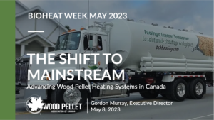 PowerPoint cover slide - "The Shift to Mainstream"