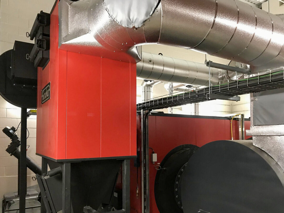 steam wood pellet boiler